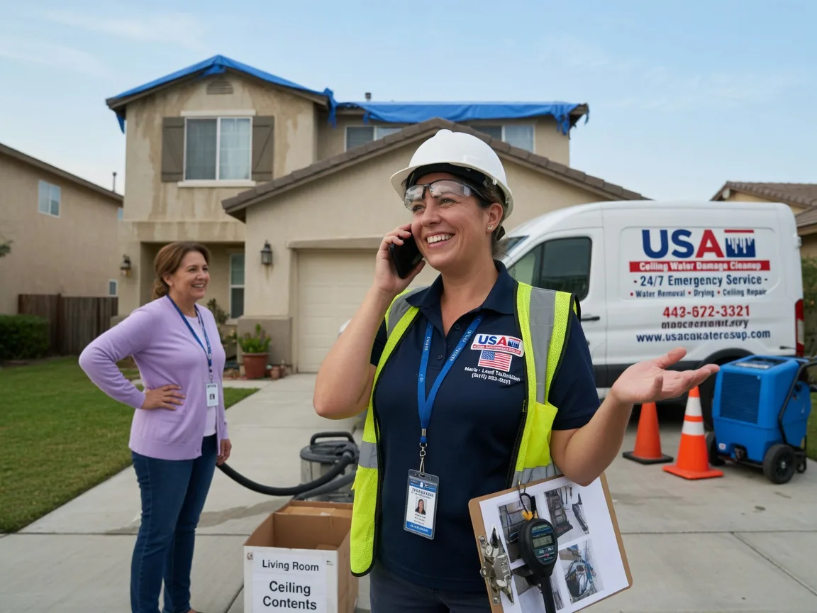 Ceiling Water Damage Restoration Teague, TX FAQs