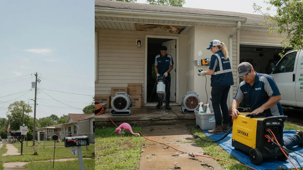 Storm Damage Water Removal in Teague, TX near me